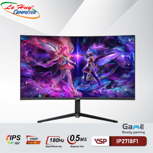 Màn hình Cong Gaming VSP VG325CQ 2K 165Hz