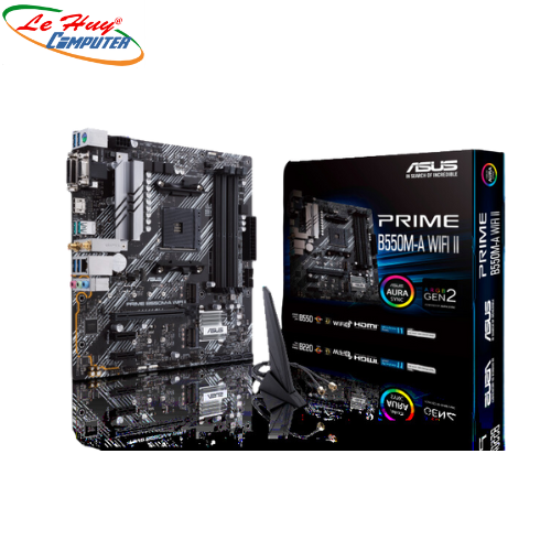 Bo Mạch Chủ - Mainboard ASUS PRIME B550M-A (WI-FI) II