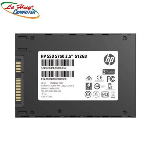 SSD HP S750 512GB 2.5 inch Sata III – 16L53AA