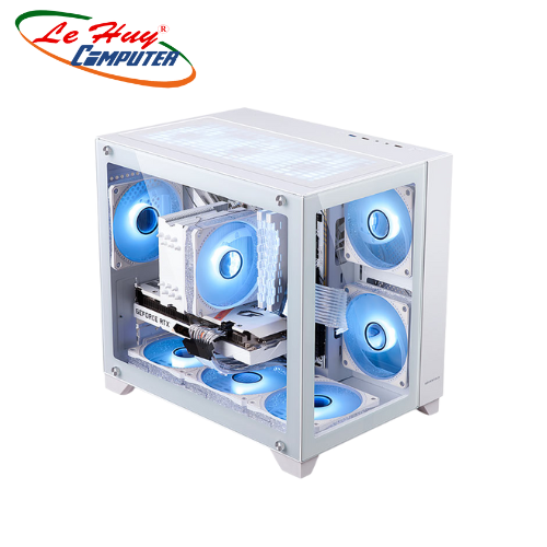 Vỏ Máy Tính Golden Field Window 21+ White Mini