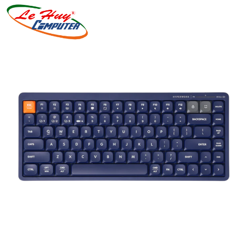 Bàn phím không dây HyperWork-TS01M SilentKey Mini Blue