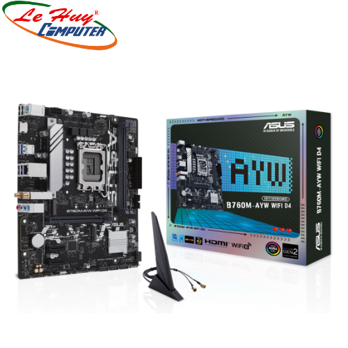 Bo Mạch Chủ - Mainboard Asus B760M-AYW WIFI DDR4