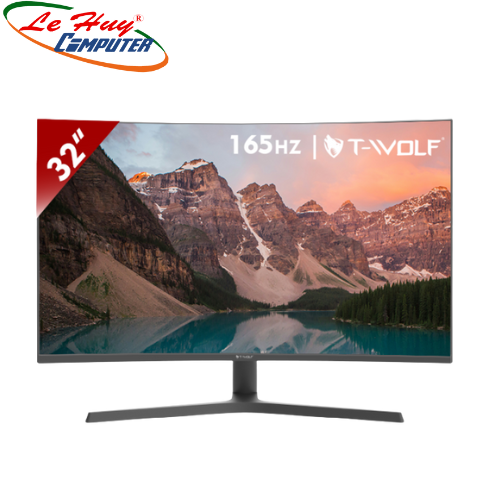 Màn hình T-Wolf 32inch TW-C32VFHD165 VA FullHD (/DP/USB/HDMI/165Hz)