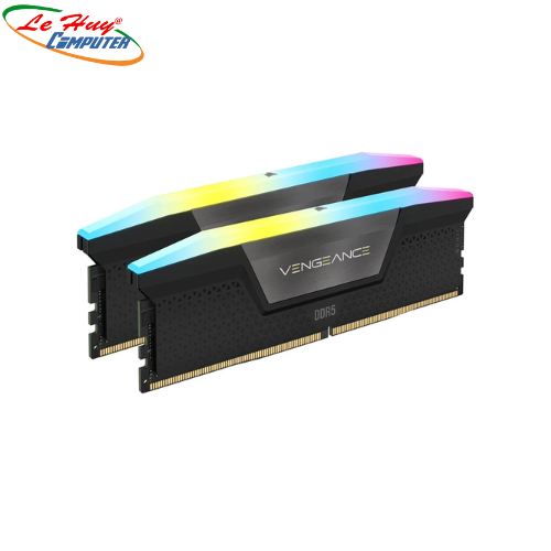 Ram Máy Tính Corsair VENGEANCE RGB 64GB (2x32GB) DDR5 6000Mhz (CMH64GX5M2B6000C38)