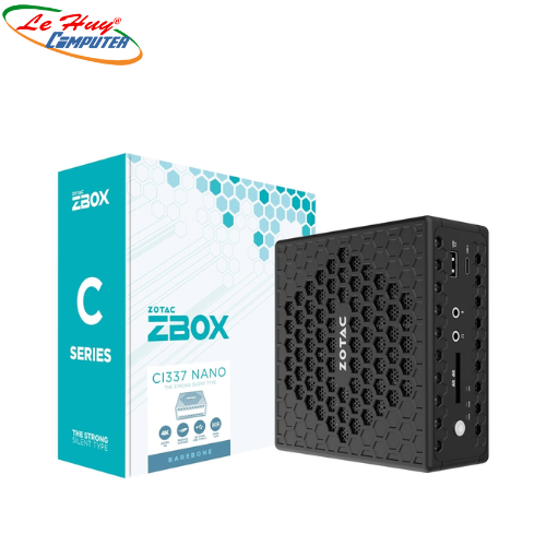 PC Mini ZOTAC ZBOX-CI337 Nano -BE1 (N100/WIFI+BT/8GB DDR5 5600/SSD 256GB)