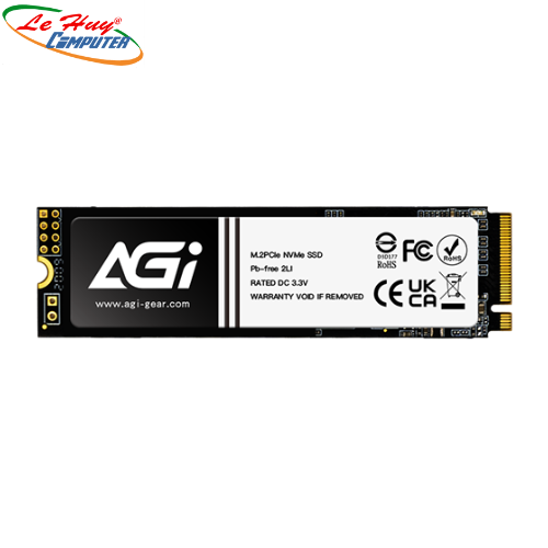 Ổ cứng SSD AGI AI198R 512GB NVMe PClE 2280 GEN 3x4