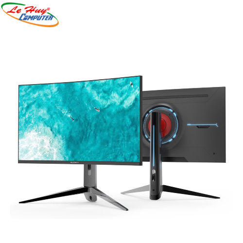 LCD 27' GLOWY G27CG-UD Cong Chính hãng (VA - VGA, HDMI, 1920x1080, 75Hz, 3 cạnh viền mỏng, Kèm cáp HDMI, Treo tường)