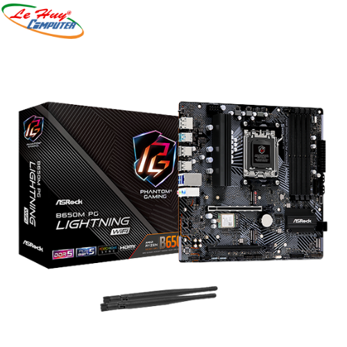 Bo Mạch Chủ - Mainboard ASRock B650M PG Lightning WiFi AM5 DDR5